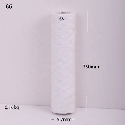 65*255mm Industriewasserfilter Nylonnetzfilter Sedimentgussfilterelement