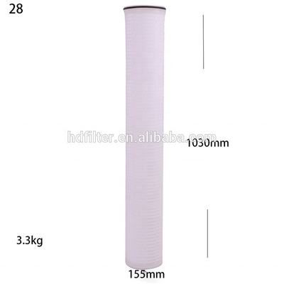 Energieförderungsindustrie, Bergbau, PP-Pleatfilterpatrone zur Wasserfiltration