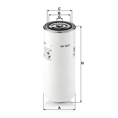 Kraftstofffilter WK962/7 VG1560080012 20805349 P550372 1457434294 08821159 1500563 4131534 80676462