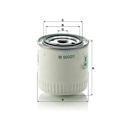 C W92021 10300882 126385A1 1504140 148459 A333220 2630795 Ölfilter Schraubfilter