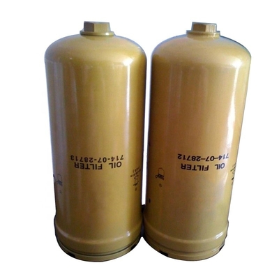 Gelbe Baggerteile Hydraulischer Spin-On-Ölfilter 714-07-28712 P502577 3111570010