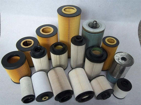 Glasfaserfiltermaterial Hydraulikölfilter für Dieselteile von Lkw-Motoren