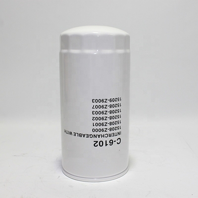 Teile für Lkw-Motoren C-6102 Schmierölfilter mit fortschrittlicher Filtrationstechnologie