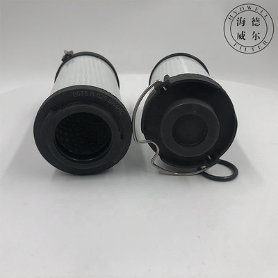 60*144mm Glasfaser Edelstahl Hydraulisches Ölfilterelement für kundenspezifische Lieferungen