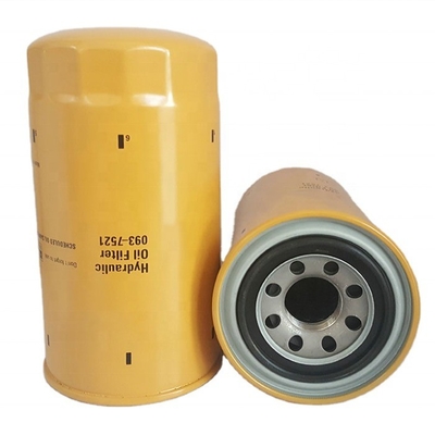Eisenglasfaserpapier-Hydraulikölfilter 093-7521 für den CAT-Exkavator 312D 320D 323D2L