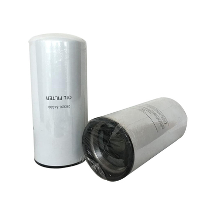 Filterelement für Schmieröl 26320-84300 aus Filterpapier und Eisen 118*118*262mm