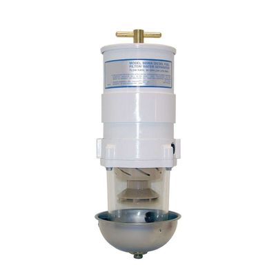 Eisenbrennstofffilter für Marine 900 Turbinen Serie 7/8-14 UNF-2B Weibliche Häfen 1 Gehäuse